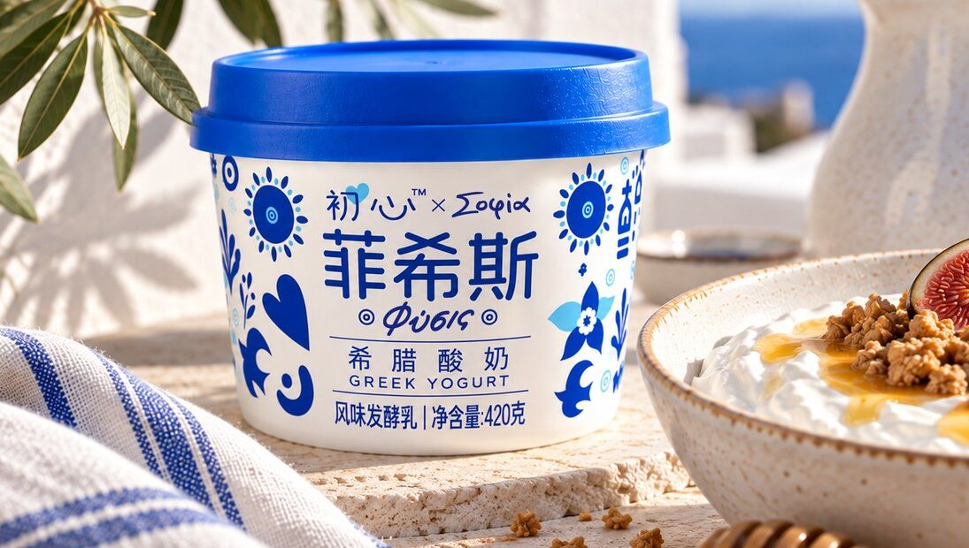 Φύσις: Το ελληνικό γιαούρτι της New Hope Dairy με ελληνικό design στην Κίνα